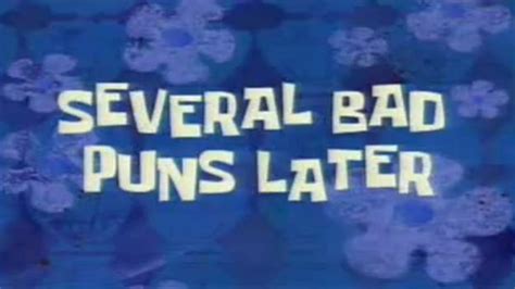 spongebob captures|several bad puns later.